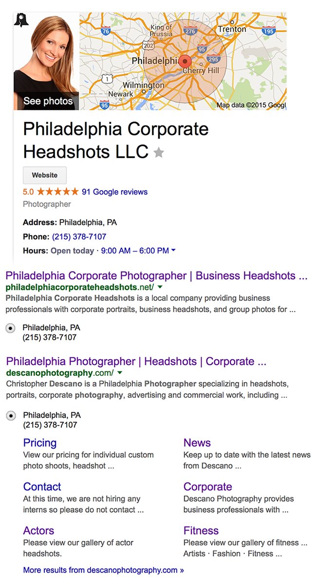 google-rankings-display head shots